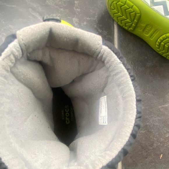 Crocs lights lodge point Robo Saur slip on c11 - Picture 16 of 16